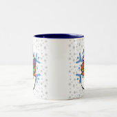 Tasse 2 Couleurs Bonhomme de neige (Centre)