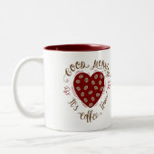 Tasse 2 Couleurs Bonjour (Gauche)