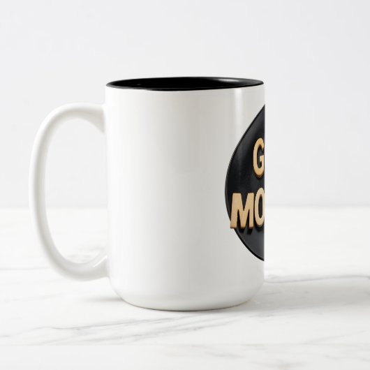 Tasse 2 Couleurs Bonjour (Gauche)