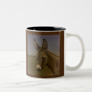 Tasse 2 Couleurs Bonjour Âne