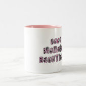 Tasse 2 Couleurs Bonjour beau ! (Centre)