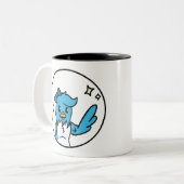 Tasse 2 Couleurs Bonjour Bluebird (Devant gauche)