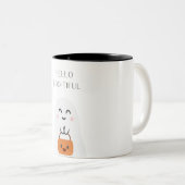 Tasse 2 Couleurs Bonjour BOO-TIFUL (Devant droit)