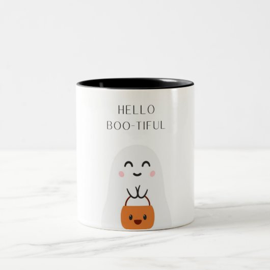 Tasse 2 Couleurs Bonjour BOO-TIFUL (Centre)