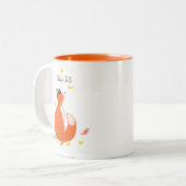 Tasse 2 Couleurs Bonjour, Fall (Devant gauche)