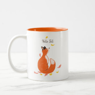 Tasse 2 Couleurs Bonjour, Fall
