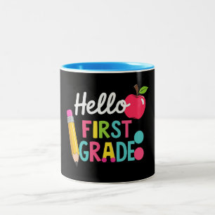 Tasse 2 Couleurs Bonjour l'équipe de première année 1re année Retou