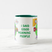 Tasse 2 Couleurs Bonjour les gens (Centre)
