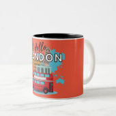 Tasse 2 Couleurs Bonjour Londres (Devant droit)