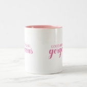 Tasse 2 Couleurs Bonjour magnifique (Centre)