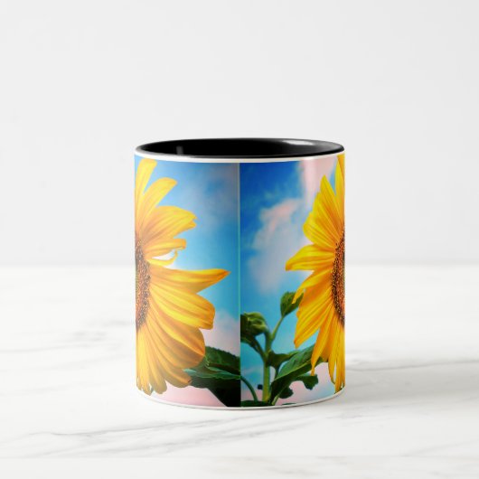 Tasse 2 Couleurs Bonjour soleil! (Centre)