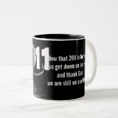 Tasse 2 Couleurs Bonne année (Devant droit)