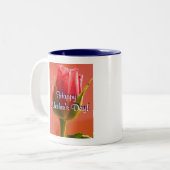 Tasse 2 Couleurs Bonne fête des mères Rose rose (Devant gauche)