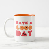 Tasse 2 Couleurs Bonne Journée (Gauche)