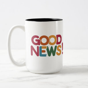 Tasse 2 Couleurs Bonne nouvelle