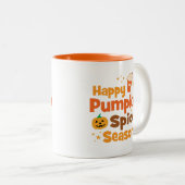 Tasse 2 Couleurs Bonne saison des épices Citrouilles (Devant droit)