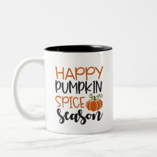 Tasse 2 Couleurs Bonne saison des épices Citrouilles - automne