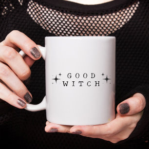 Tasse 2 Couleurs Bonne Sorcière Drôle Halloween Moderne