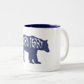 Tasse 2 Couleurs Bonners Ferry Idaho Ours (Devant droit)