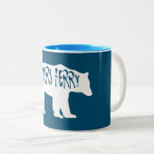 Tasse 2 Couleurs Bonners Ferry Idaho Ours (Devant droit)