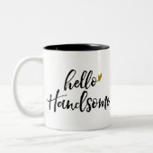 Tasse 2 Couleurs Bonsoir beau (Gauche)