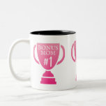 Tasse 2 Couleurs Bonus Mom #1 Trophy Mother's Day<br><div class="desc">In 2022 Mother's Day falls on Sunday March 27th (Sunday May 8th in the USA)</div>