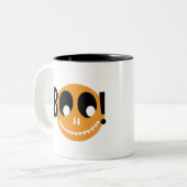 Tasse 2 Couleurs Boo Halloween (Devant gauche)