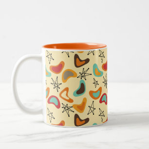 Tasse 2 Couleurs Boomerangs et étoiles