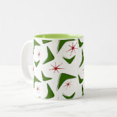 Tasse 2 Couleurs Boomerangs et étoiles (Devant gauche)