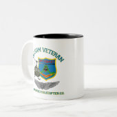 Tasse 2 Couleurs Boomerangs Vietnam (ailes d'équipage 2) (Devant gauche)