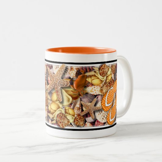 Tasse 2 Couleurs Bord de mer (Devant droit)