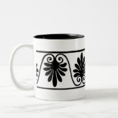 Tasse 2 Couleurs Bordure vintage (Gauche)