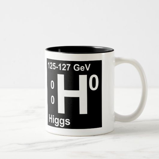 Tasse 2 Couleurs Boson de Higgs (gaucher) (Droit)