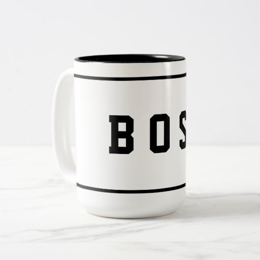 Tasse 2 Couleurs Boss (Devant gauche)