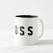 Tasse 2 Couleurs Boss (Devant droit)
