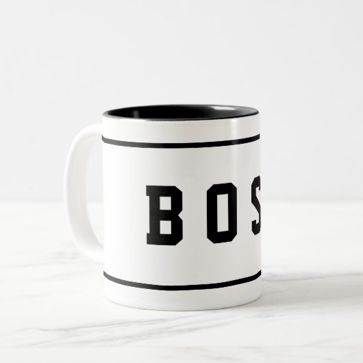 Tasse 2 Couleurs Boss (Devant gauche)