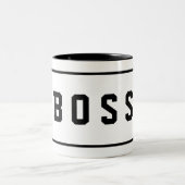 Tasse 2 Couleurs Boss (Centre)