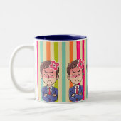 Tasse 2 Couleurs Boss Dad : Businessman’s Daily Grind (Gauche)