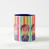 Tasse 2 Couleurs Boss Dad : Businessman’s Daily Grind (Centre)
