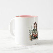 Tasse 2 Couleurs Boss fille détendue (Devant gauche)