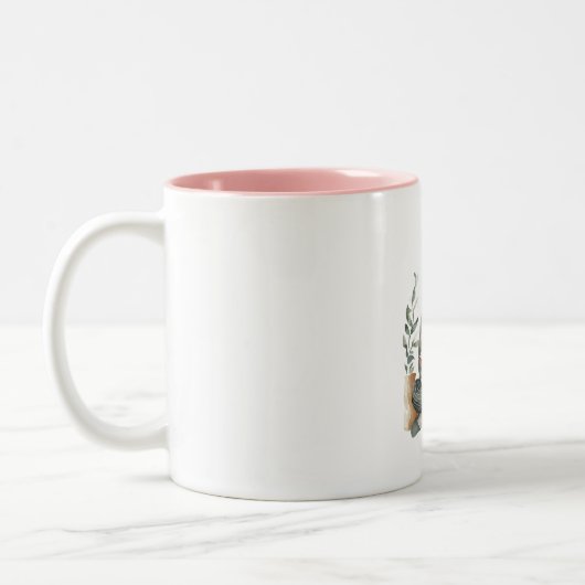 Tasse 2 Couleurs Boss fille détendue (Gauche)