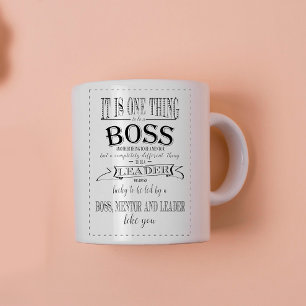 Tasse 2 Couleurs BOSS MUG-MERCI BOSS extraordinaire boss