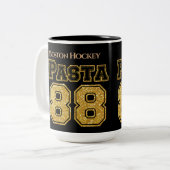 Tasse 2 Couleurs Boston Hockey Pasta 88 (Devant gauche)
