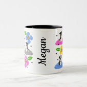 Tasse 2 Couleurs Boston Terrier (Centre)