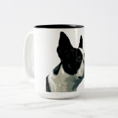 Tasse 2 Couleurs Boston Terrior (Devant gauche)
