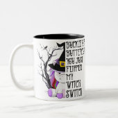 Tasse 2 Couleurs Boucher vers le haut Bouteille (Gauche)