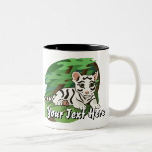 Tasse 2 Couleurs Bouchon blanc de tigre