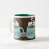 Tasse 2 Couleurs Bouchon chaud Bouchon amusant (Devant gauche)