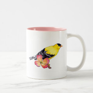 Tasse 2 Couleurs Bouchon de café Goldfinch