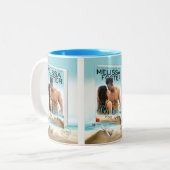 Tasse 2 Couleurs Bouchon de chaleur Bayside (Devant gauche)
